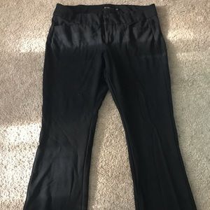 Black Torrid studio bootcut dress pants sz 20R EUC